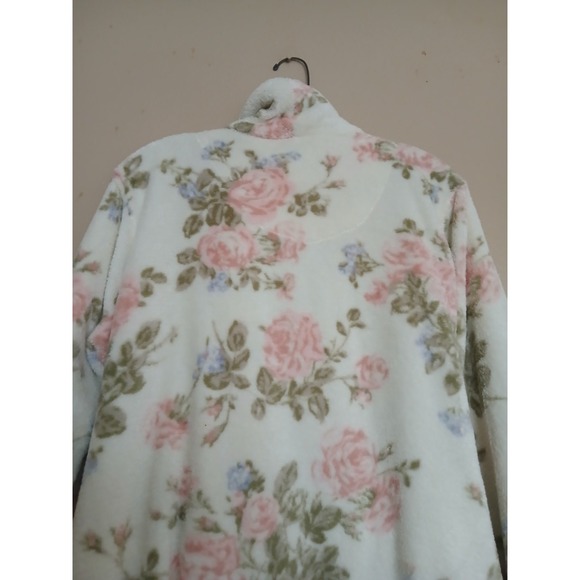 Lauren Ralph Lauren Robe Large Tie Waist Pockets Comfort Lounge Plush Cozy - Picture 6 of 14